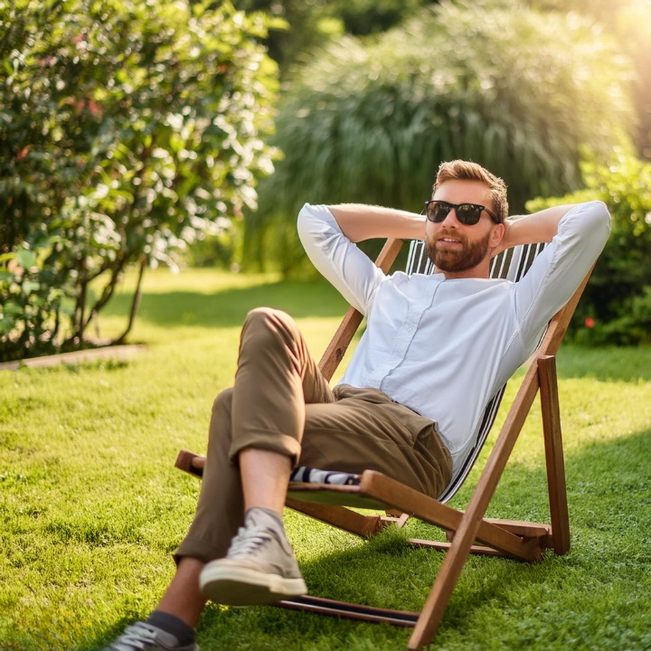 Materiál záhradného lehátka Materiál záhradného lehátka