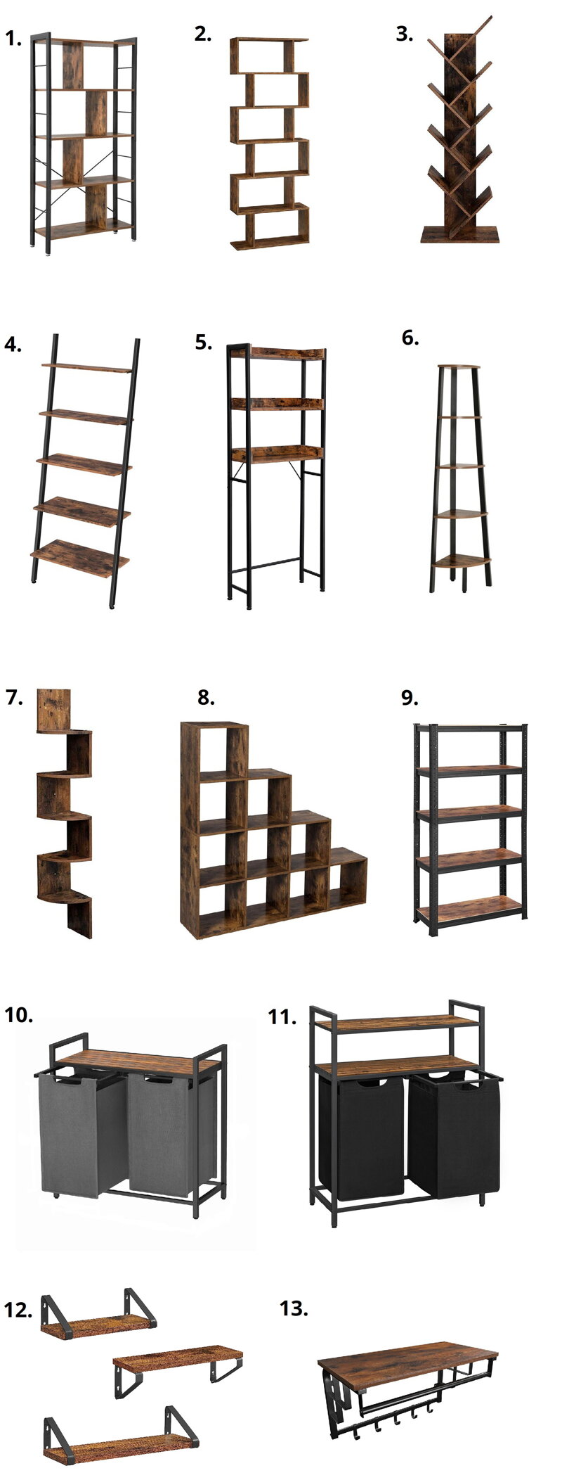 Industriálne regály a police Industriálne regály a police