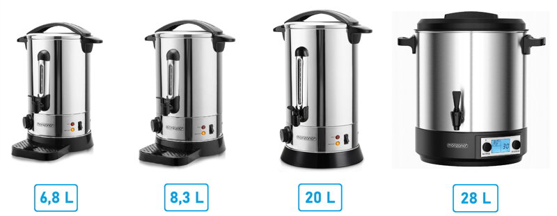 Objem varič na víno Objem varič na víno