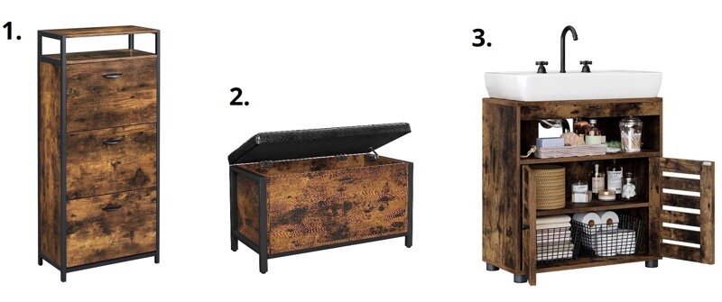 Skrinka industriálny štýl Skrinka industriálny štýl