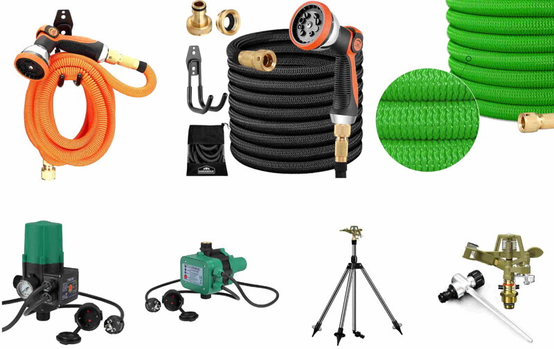 Cevi in zalivanje za vrt