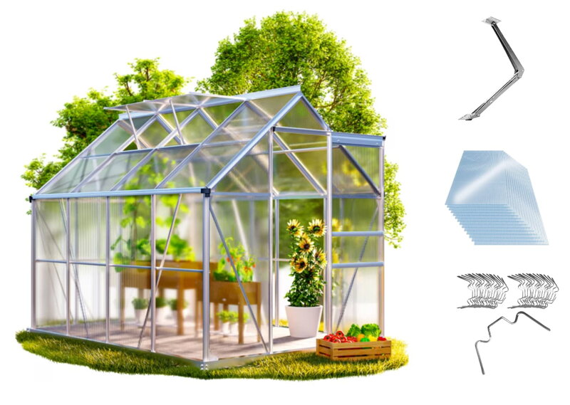 Rastlinjak z dodatki