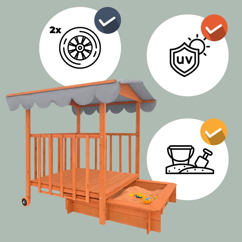 Presunuteľný domček pre deti