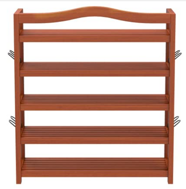 Regal za čevlje RUSTIC, 5 polic, 75x26x82cm, naravno rjav