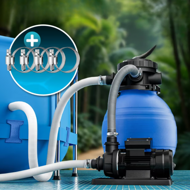 Peščena filtracija za bazen AQUA, 10200 l/h, modra