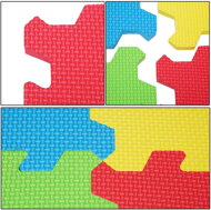 Penasta podloga za otroke PUZZLE, 86 kosov, večbarvna