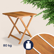 Balkonsko pohištvo VITEK, 1+2, naravno rjava