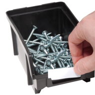 Viseči organizator za delavnico ORDER, 30 škatel, 64x2x38 cm, rdeča/črna
