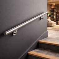 Ročaj iz nerjavnega jekla CHROME, 4,2×100cm, srebrna