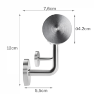 Ročaj iz nerjavnega jekla CHROME, 4,2×100cm, srebrna
