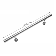 Ročaj iz nerjavnega jekla CHROME, 4,2×100cm, srebrna