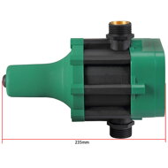 Tlačno stikalo PUMP s kablom, 10 bar, zeleno