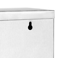 Stenska omarica za prvo pomoč SAVE, 25x12x48,5cm, srebrna