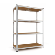 Polica z visoko nosilnostjo HEAVY, max. 700 kg, 160x90x40 cm, srebrna