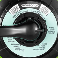 Peščena filtracija za bazen AQUA, 9960 l/h, modra