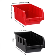 Viseči organizator za delavnico ORDERBOX s 28 škatlami in držali za orodje, 64x2x38 cm, rdeča/črna