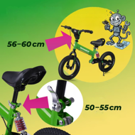 Otroški poganjalec QUIDO, od 3. leta, zelen