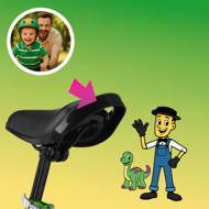 Otroški poganjalec QUIDO, od 3. leta, zelen