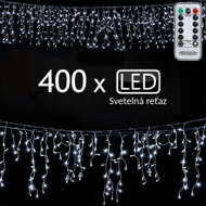 Božična svetlobna veriga LED CENCELJI, 10m, hladno bela