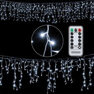 Božična svetlobna veriga LED CENCELJI, 10m, hladno bela