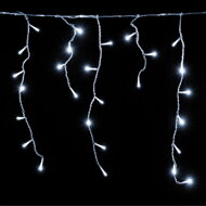 Božična svetlobna veriga LED CENCELJI, 10m, hladno bela