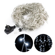 Božična svetlobna veriga LED CENCELJI, 10m, hladno bela