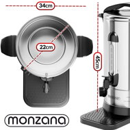 Grelnik za vino COZY, 8,8l, srebrn