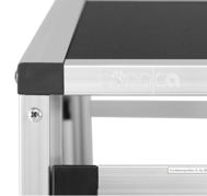 Transportni boks za psa BRUNO, 89x70x51cm, srebrna/črna