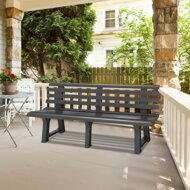 Vrtna klop ORCHIDEA, 145x49x74cm, antracit