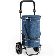 Nakupovalna torba na kolesih EASY, 50l, modra