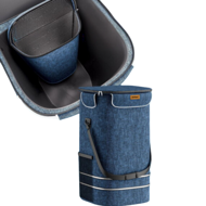 Nakupovalna torba na kolesih EASY, 50l, modra