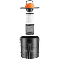 Sesalnik za pepel BENEDIKT, 1200 W, 18 kPa, črno/oranžen