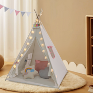 Otroški šotor tipi JULIA, 160x120x120cm, bež/roza