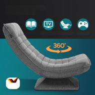 Ležalnik ABERDEEN, 87x60x105cm, siva