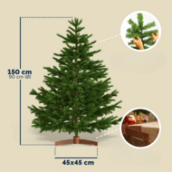Umetno božično drevo FROST, 150cm, zeleno