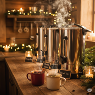 Grelnik za vino COZY, 20l, srebrn