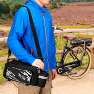 Taška na bicykel BIKER, 13l, 35x23x15cm, čierna