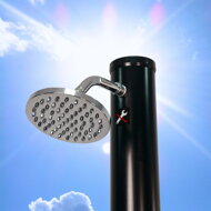 Solarni tuš DELFINA, 20l, črn