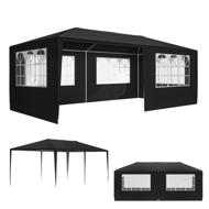 Paviljon za zabave NEAPOL, 3x6m, antracit