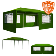 Paviljon za zabave NEAPOL, 3x6m, zelen