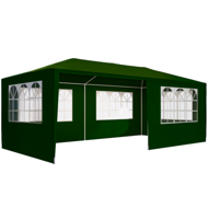 Paviljon za zabave NEAPOL, 3x6m, zelen