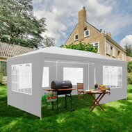 Paviljon za zabave NEAPOL, 3x6m, bel