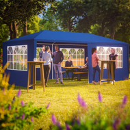 Paviljon za zabave NEAPOL, 3x6m, moder