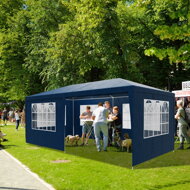 Paviljon za zabave NEAPOL, 3x6m, moder