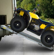 Zložljive dovozne rampe DRIVE, maks. 400kg,  jeklene