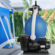 Peščena filtracija za bazen AQUA 15, 900 l/h, modra
