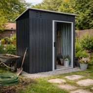 Vrtna lopa za orodje M, 162x86x181 cm, antracitna