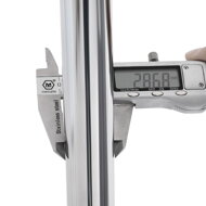 Obešalnik za oblačila IRENE na kolesih, max. 130kg, 150x45x160cm, srebrna