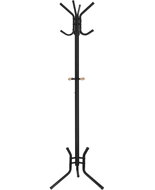 Stoječe obešalo SAMUEL, 49x176cm, črno
