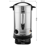 Grelnik za vino COZY, 6,8l, srebrn